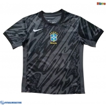 Fotballdrakt Herre Brasil Keeper Bortedrakt Copa America 2024 Kortermet